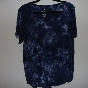 tie dye wash shirt